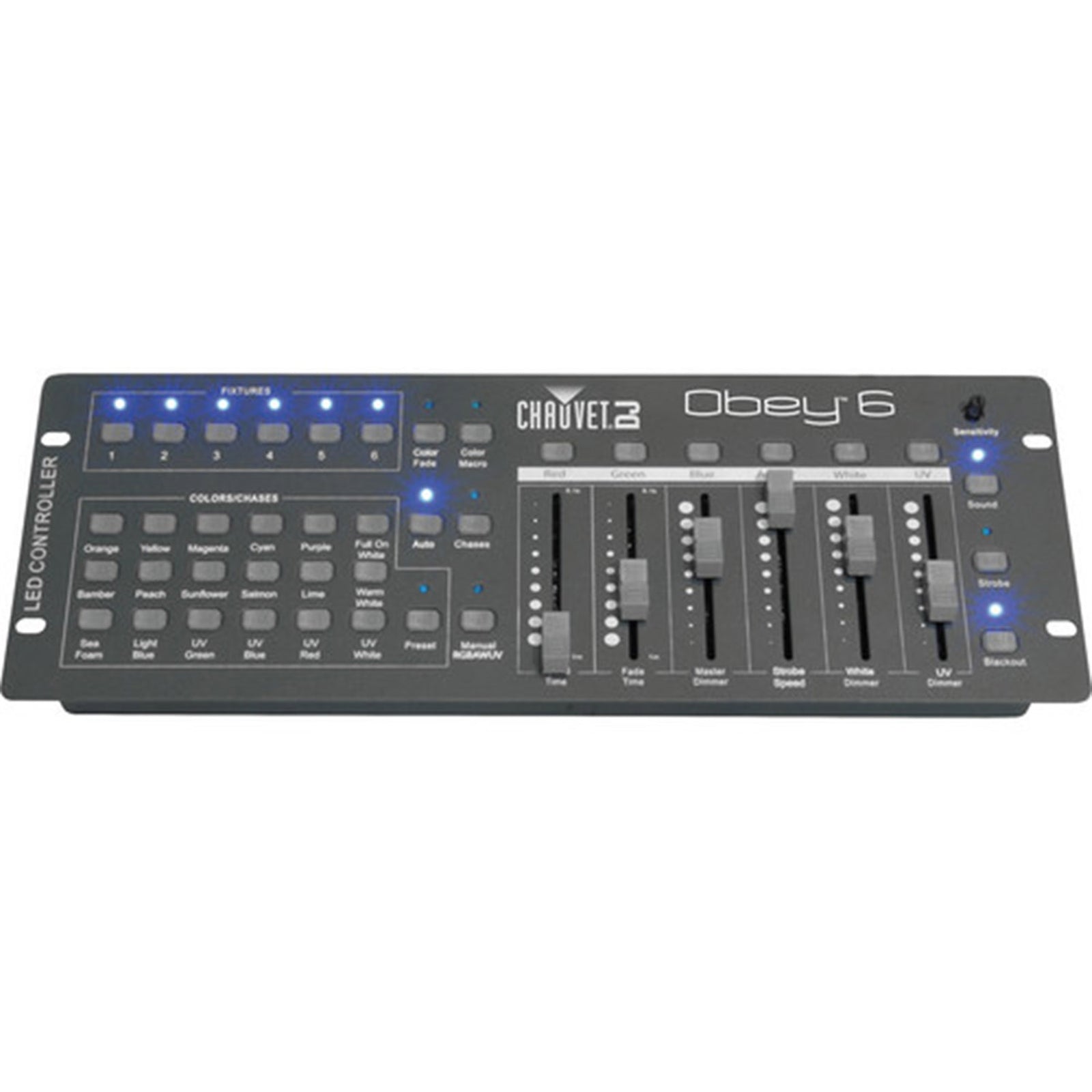 Chauvet DJ OBEY6 Universal DMX-512 Compact Stage Light Controller by Chauvet DJ