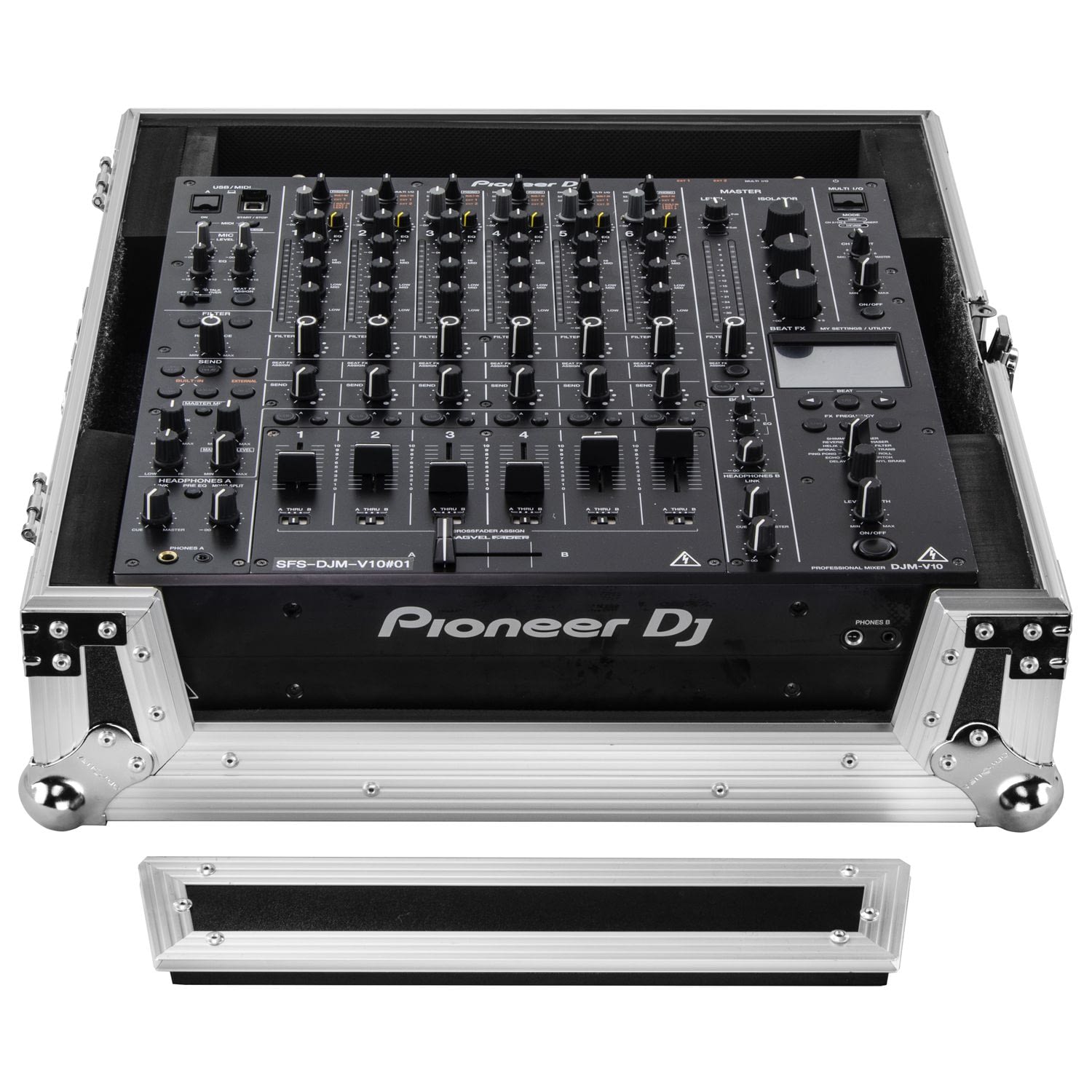 Odyssey FZDJMV10 ATA Flight Case for Pioneer DJM-V10 DJ Mixer by Odyssey