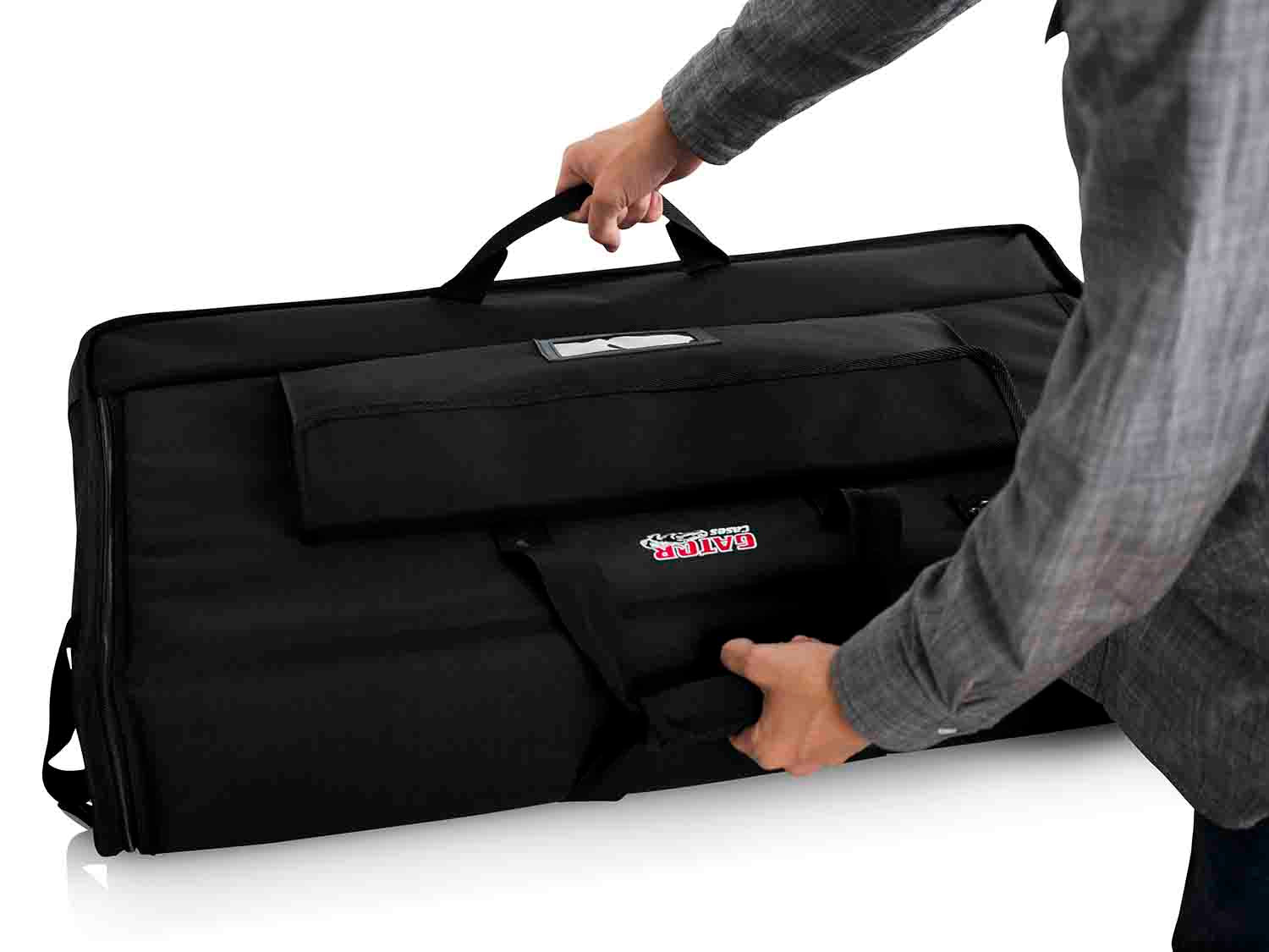 Gator Cases G-LCD-TOTE-MD Nylon Carry DJ Bag for 27″ - 32″ LCD Screens