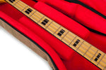 Gator Cases GT-BASS-TAN Transit Series Bass Guitar Gig Bag with Tan Exterior by Gator Cases
