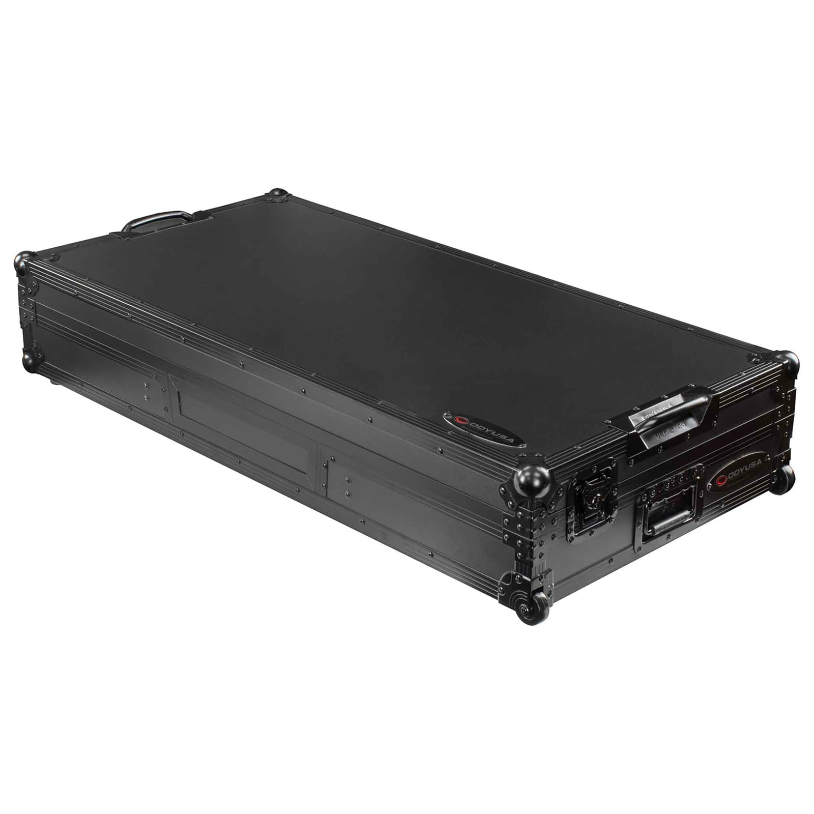 B-Stock: Odyssey FZDJMA9CDJWBL DJ Coffin Flight Case for DJM-A9 and CDJ-3000 or Similar Size Controllers with Wheels - Black Label by Odyssey
