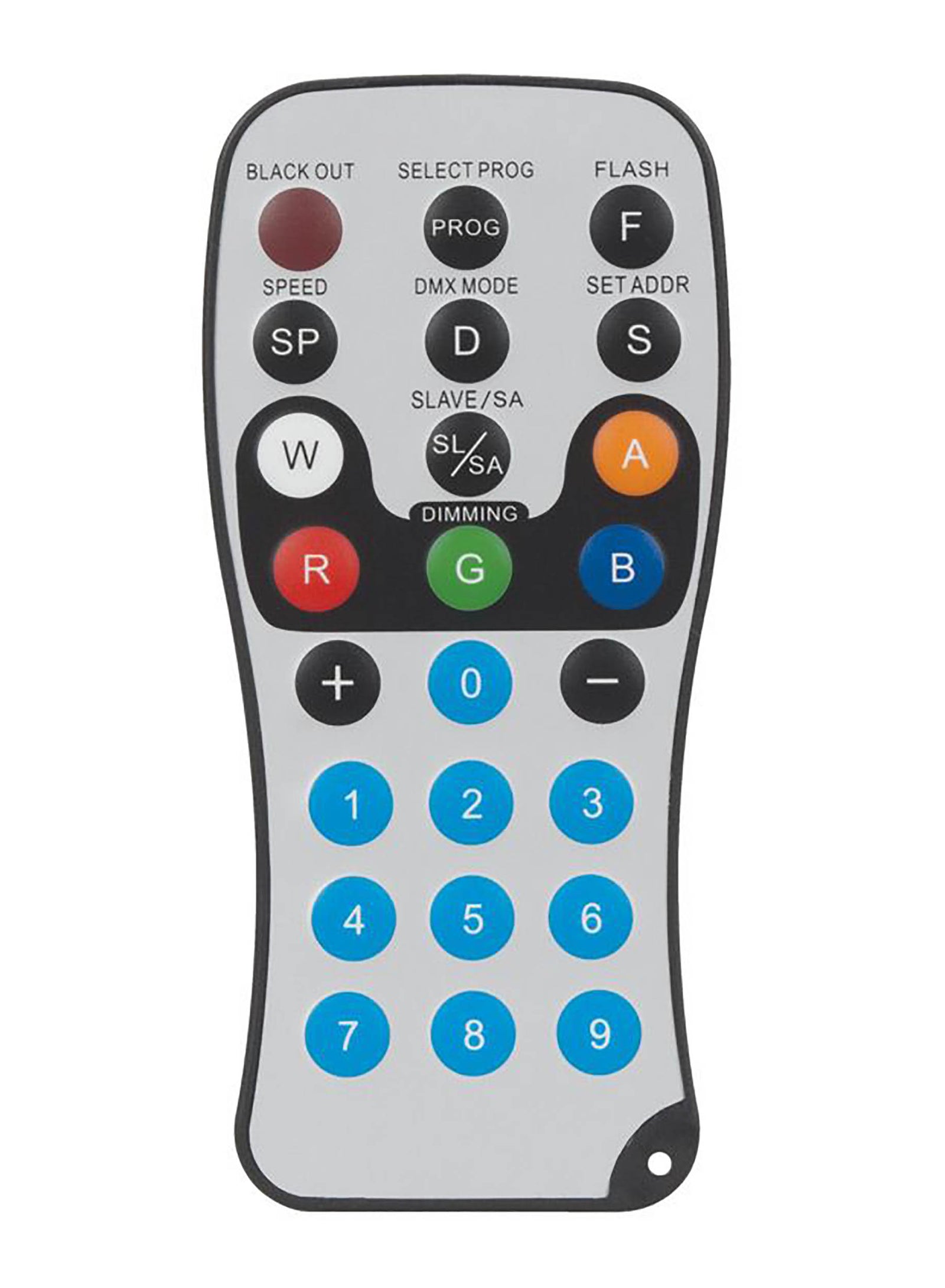 ADJ LED RC2, Wireless Remote Controller for Flat Par Lights by ADJ