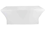 REPLACEMENT SCRIM ProX X-ST6W 6 Ft. Open Back Spandex Table Cover Scrim - White by ProX Cases