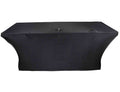 REPLACEMENT SCRIM ProX X-ST6BL 6 Ft. Open Back Spandex Table Cover Scrim - Black by ProX Cases