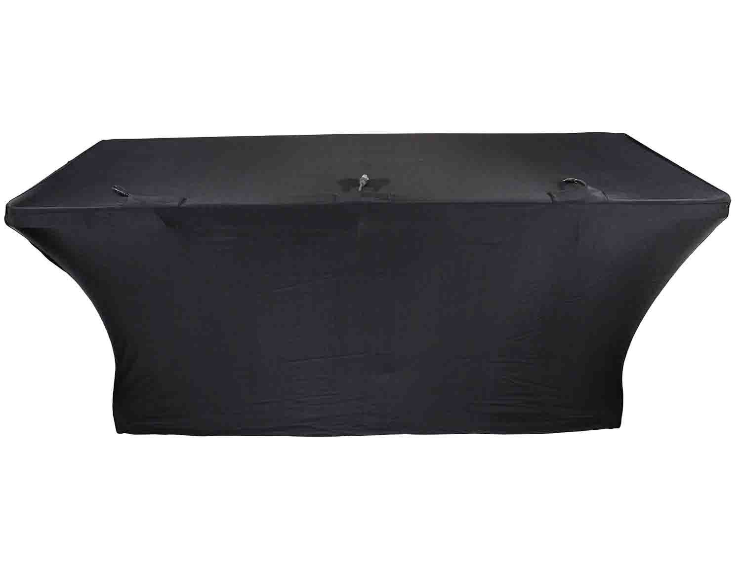 REPLACEMENT SCRIM ProX X-ST6BL 6 Ft. Open Back Spandex Table Cover Scrim - Black by ProX Cases