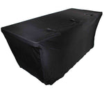 REPLACEMENT SCRIM ProX X-ST6BL 6 Ft. Open Back Spandex Table Cover Scrim - Black by ProX Cases
