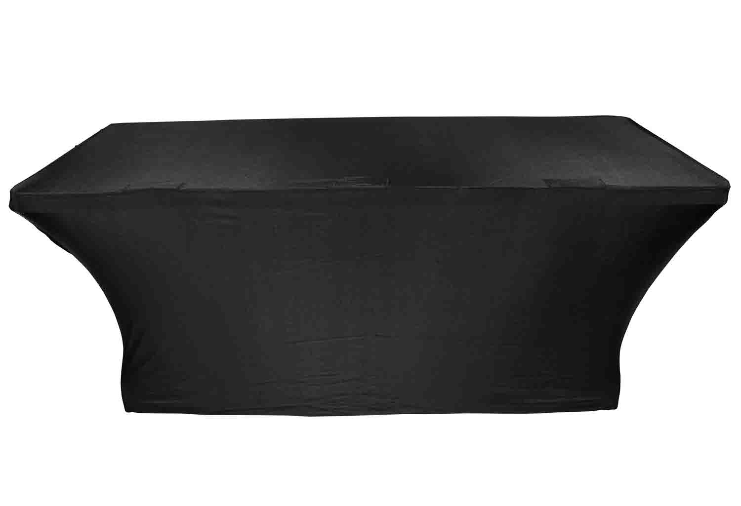 REPLACEMENT SCRIM ProX X-ST6BL 6 Ft. Open Back Spandex Table Cover Scrim - Black by ProX Cases