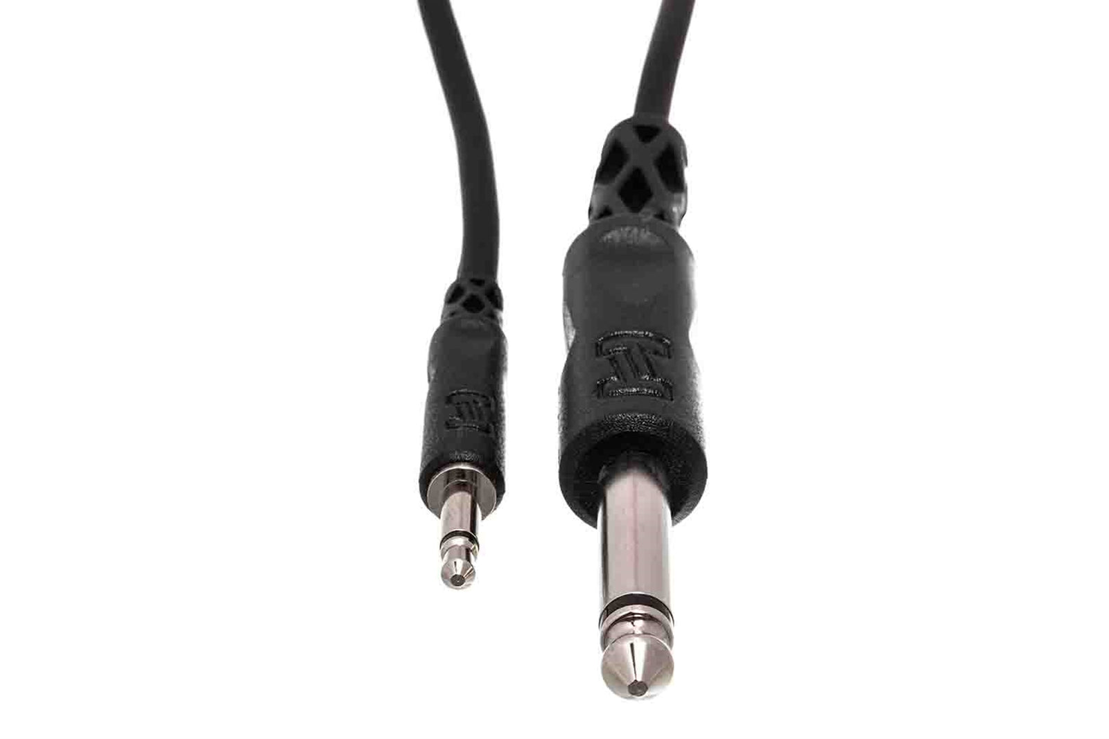 Hosa CMP-310 Mono Interconnect 3.5 mm TS to 1/4 in TS - 10 Feet by HOSA