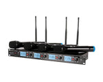 American Audio WM-419, 4-Channel Wireless UHF Handheld Microphone System by American Audio