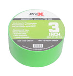 ProX XGF-360, 3-inch 60YD Matte Commercial Grade Gaffer Tape Pros Choice Non Residue - 180Ft by ProX Cases