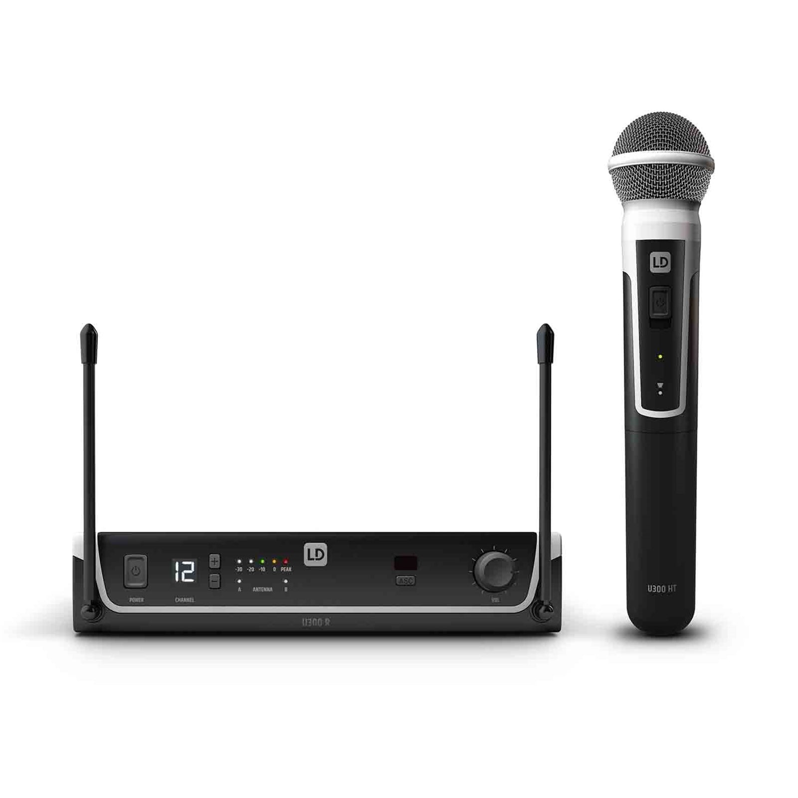 LD Systems U304.7 HHD Wireless Microphone System with Dynamic Handheld Microphone - 470 to 490 MHz by LD Systems