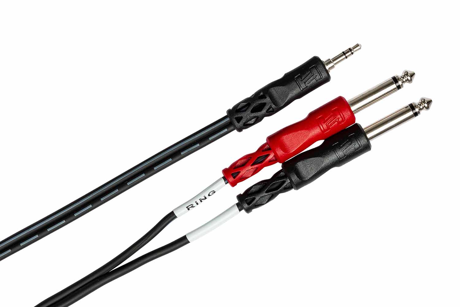 Hosa Stereo Breakout Cable, 3.5 mm TRS to Dual 1/4 in TS by HOSA