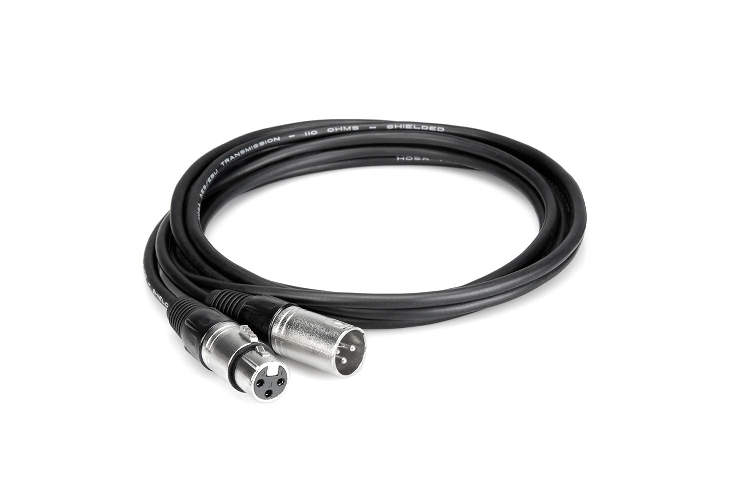 Hosa DMX-305 3-Pin XLR Male to 3-Pin XLR Female Cable - 5 Feet