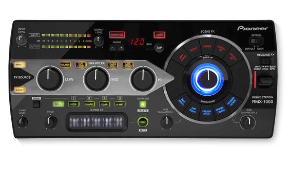Pioneer DJ RMX-1000 Professional DJ Effector and Sampler - Black