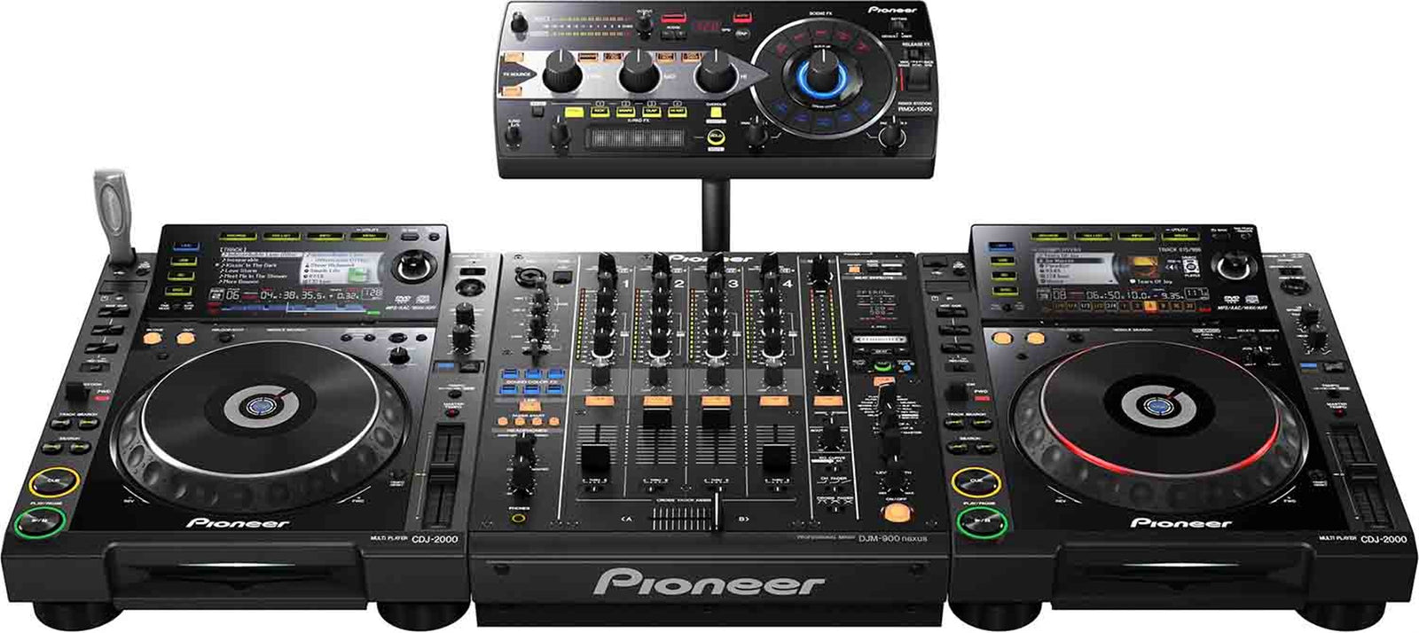 Pioneer DJ RMX-1000 Professional DJ Effector and Sampler - Black by Pioneer DJ