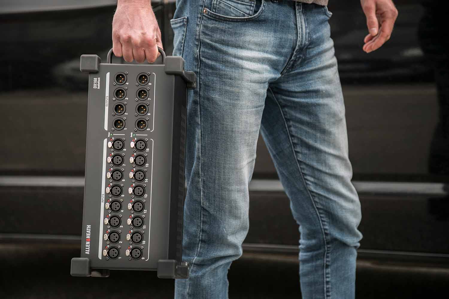 Allen & Heath DX168,16 Input / 8 Output XLR 96kHz Portable DX I/O Expander by ALLEN & HEATH