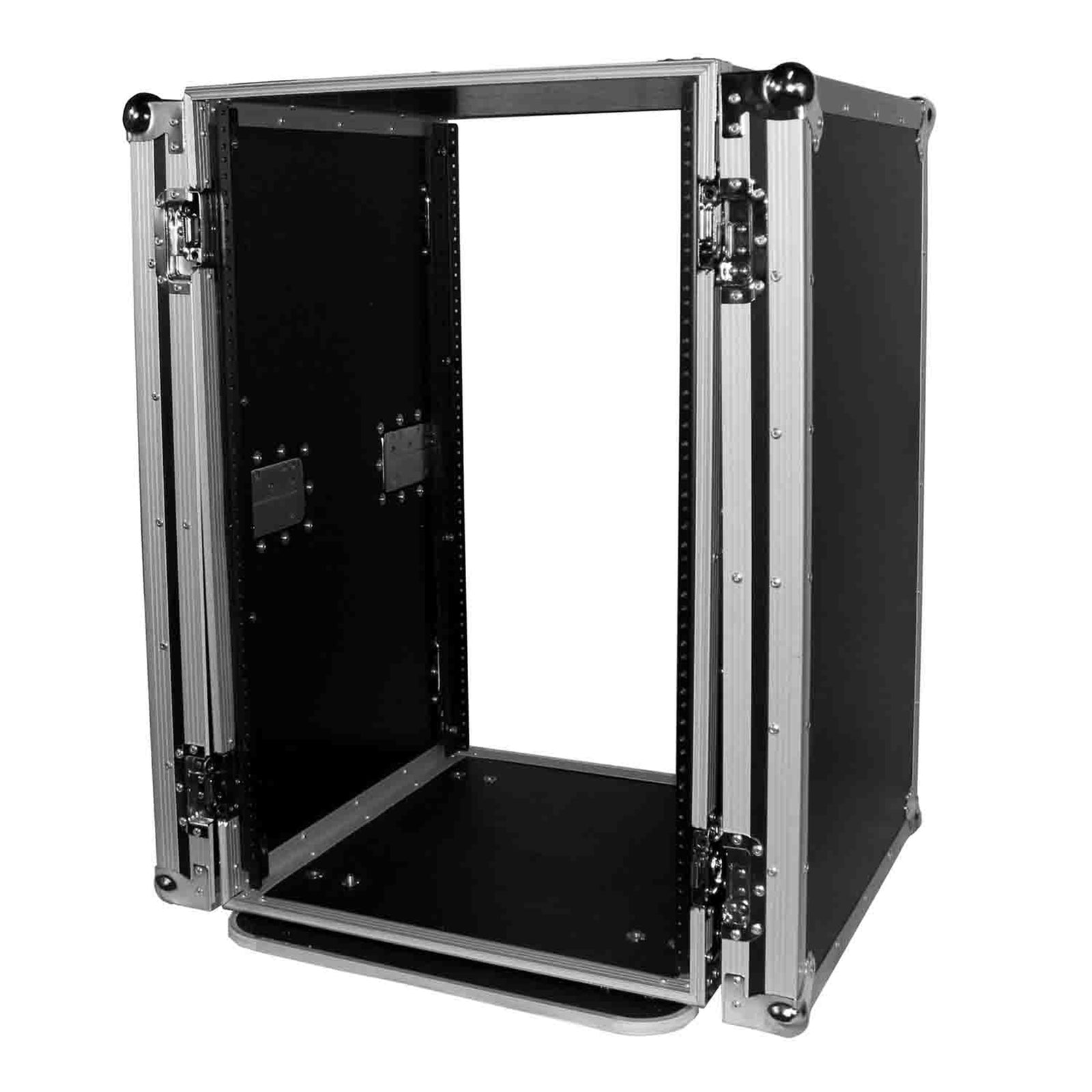ProX T-18RSS, 18U Space Amp Rack Mount ATA Flight Case 19 Inch Depth W-Casters by ProX Cases