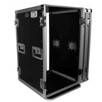 ProX T-18RSS, 18U Space Amp Rack Mount ATA Flight Case 19 Inch Depth W-Casters by ProX Cases