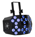 Eliminator Lighting Mega Wash 24, RGBWA+UV Wash Light Effects Fixture with 10-Watt, 6-IN-1 Hex LEDs by Eliminator Lighting