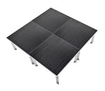 ProX XSU-8X8PKG, Stage One 8 x 8 Ft. Portable Stage Package - Includes 4x Units with Telescoping 16-22" Adjustable legs by ProX Cases