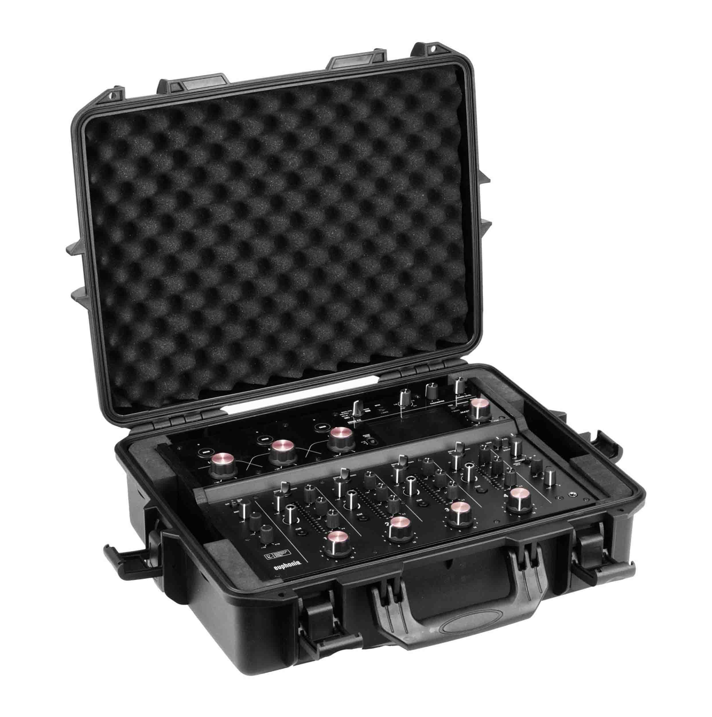 Odyssey VUATEUPHONIA, Watertight Dust-Proof Injection-Molded Case for AlphaTheta Euphonia DJ Mixer by Odyssey