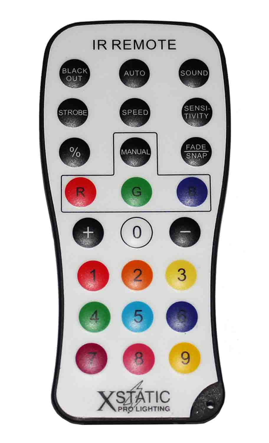 ProX X-PAR36RGBWA1W-W IRC Fusion LED Slim Par Uplight - White by ProX Cases