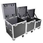 ProX XS-UTL49 PKG3, ATA Style Road Cases Large, Medium and Small Size with Wheels - Package of 3 by ProX Cases