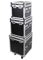 ProX XS-UTL49 PKG3, ATA Style Road Cases Large, Medium and Small Size with Wheels - Package of 3 by ProX Cases