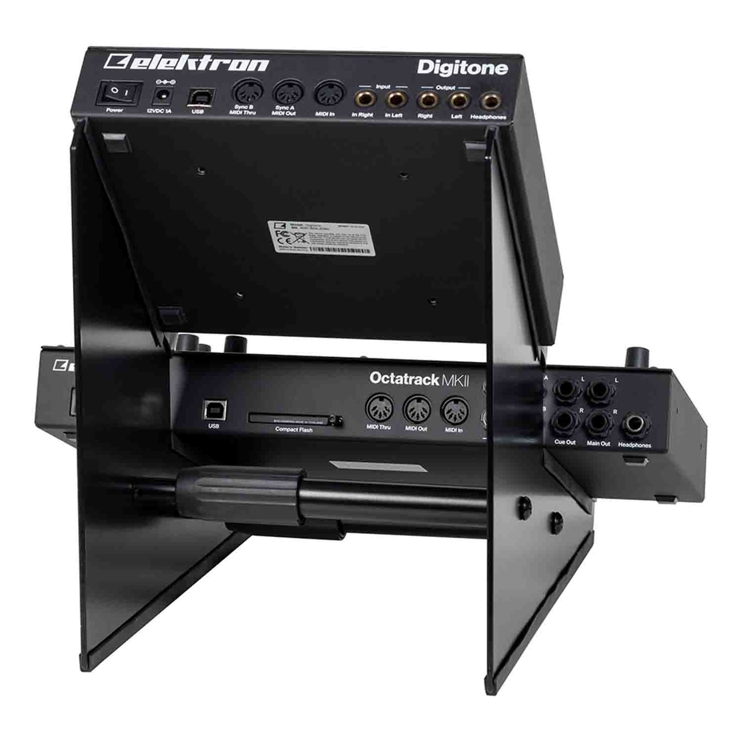 Headliner HL22052, 2-Tier Desktop Synth Stand by Headliner