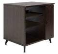 Gator Frameworks GFW-ELITESIDECAR-BRN Elite Series Sidecar Rack Cabinet with Shelf - Brown by Gator Cases