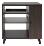 Gator Frameworks GFW-ELITESIDECAR-BRN Elite Series Sidecar Rack Cabinet with Shelf - Brown by Gator Cases