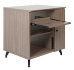 Gator Frameworks GFW-ELITESIDECAR-GRY Elite Series Sidecar Rack Cabinet with Shelf - Grey by Gator Cases