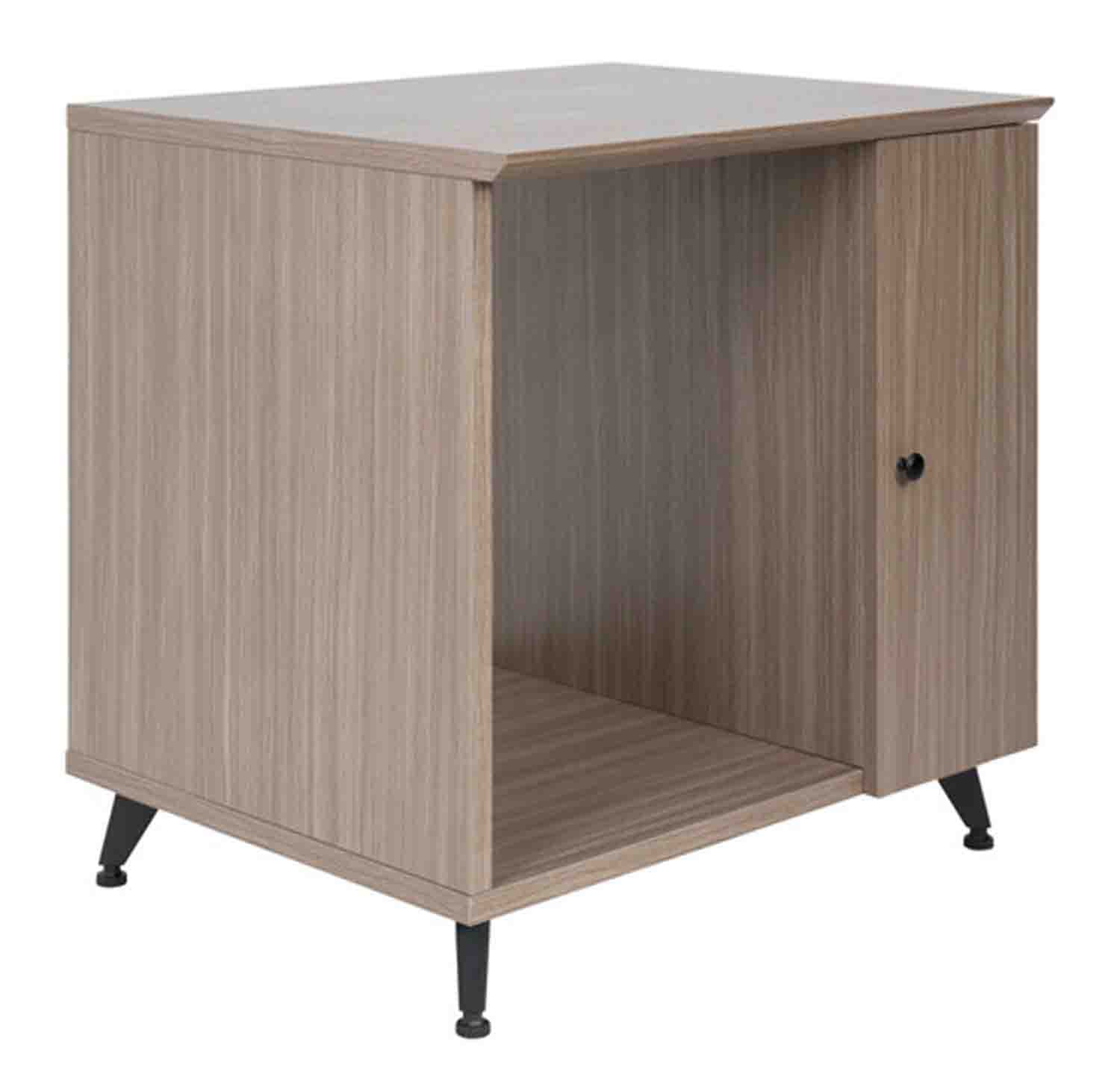 Gator Frameworks GFW-ELITESIDECAR-GRY Elite Series Sidecar Rack Cabinet with Shelf - Grey by Gator Cases