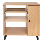 Gator Frameworks GFW-ELITESIDECAR-MPL Elite Series Sidecar Rack Cabinet with Shelf - Maple by Gator Cases