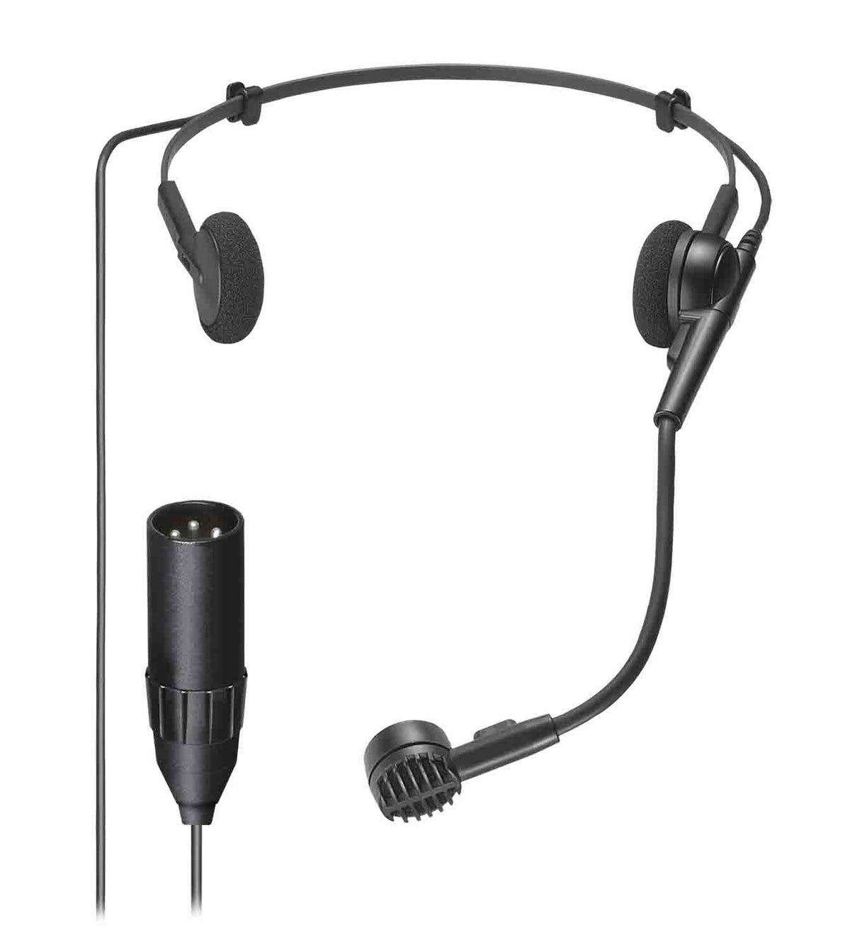 Audio-Technica PRO8HEX Hypercardioid Dynamic Headworn Microphone with XLR Connector by Audio-Technica