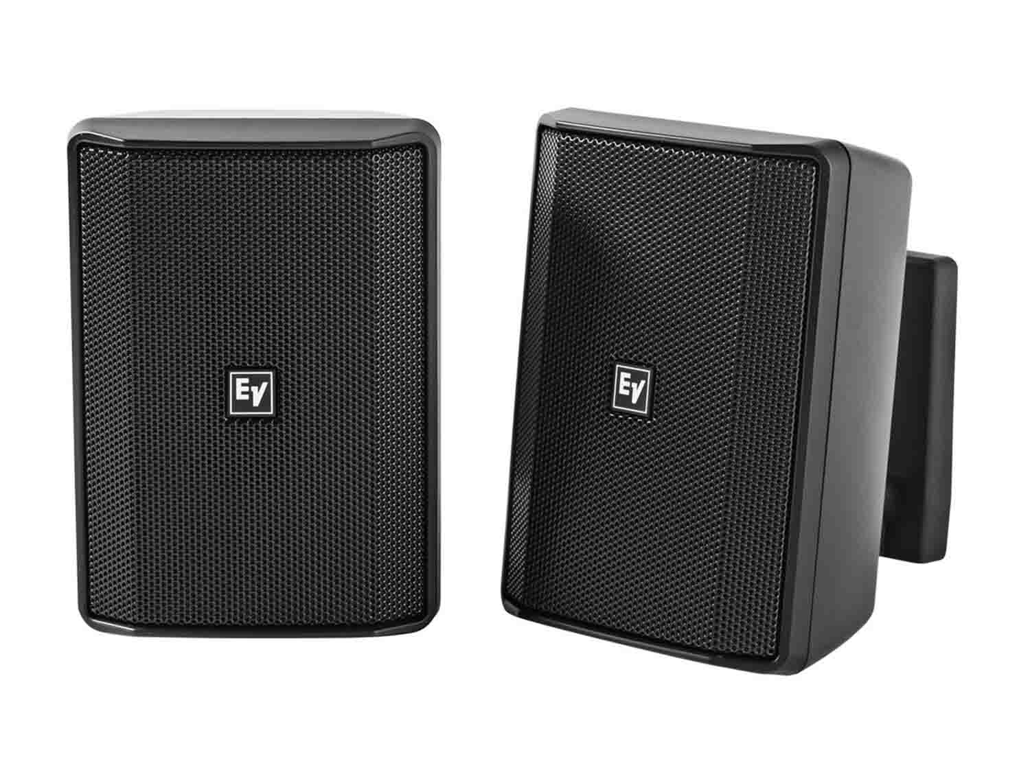 Electro-Voice EVID-S4.2TB, 4" 2-Way 70/100V Commercial Loudspeaker (Pair, Black) by Electro-Voice