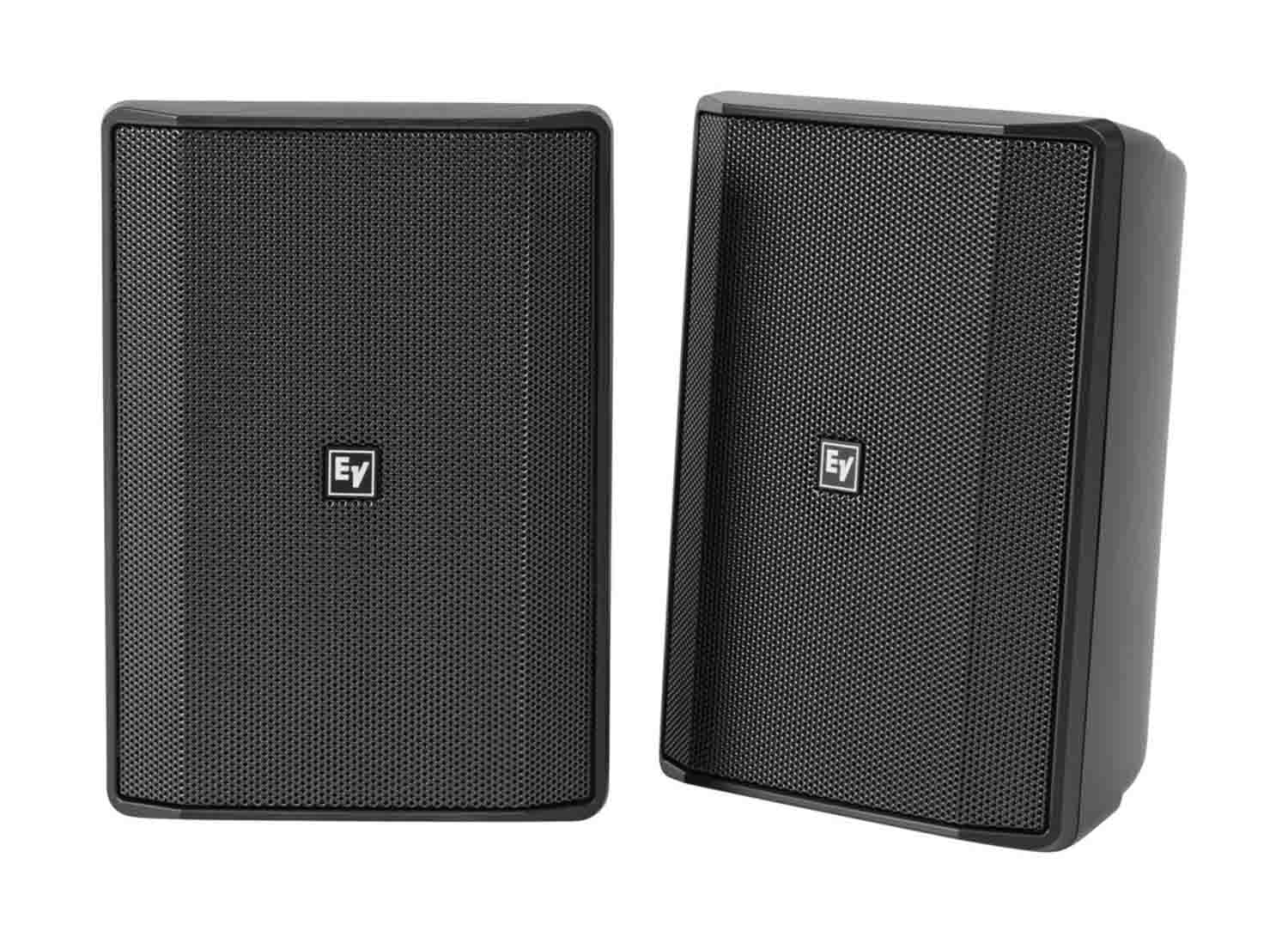 Electro-Voice EVID-S5.2XB, 5.25" 2-Way 70/100V IP65-Rated Commercial Loudspeaker (Pair, Black) by Electro-Voice