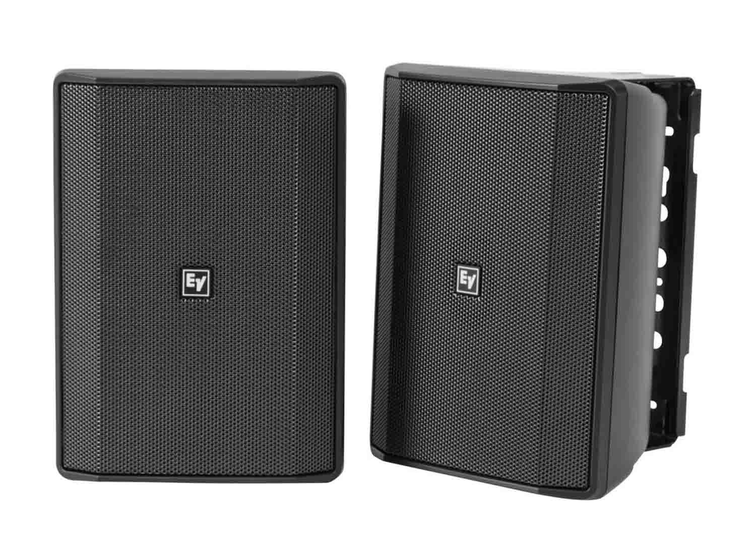 Electro-Voice EVID-S5.2XB, 5.25" 2-Way 70/100V IP65-Rated Commercial Loudspeaker (Pair, Black) by Electro-Voice
