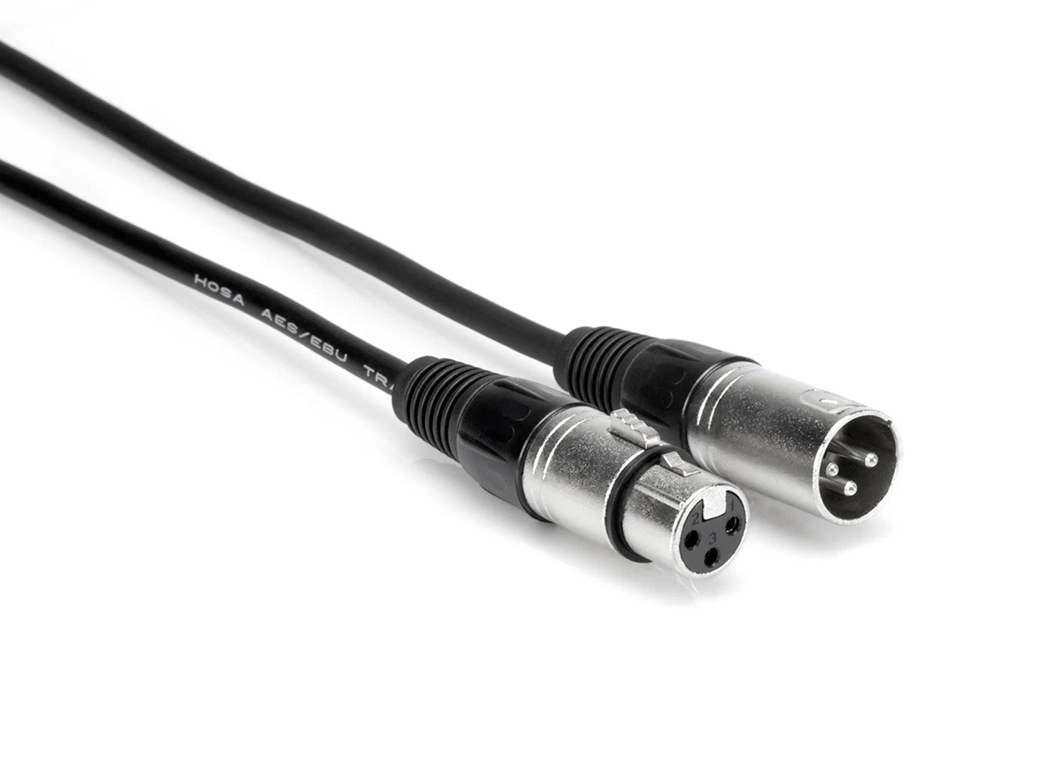 Hosa DMX-315, 3-Pin XLR Male to 3-Pin XLR Female Cable - 15 Feet
