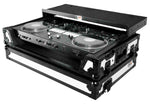 ProX XS-DDJREV7WLTWH ATA Flight Case for Pioneer DDJ-REV7 DJ Controller with Laptop Shelf 1U Rack Space by ProX Cases