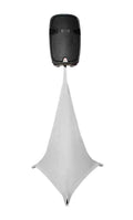Scrim King SS-SPK03W, Triple Sided Speaker Stand Scrim - White by Scrim-King