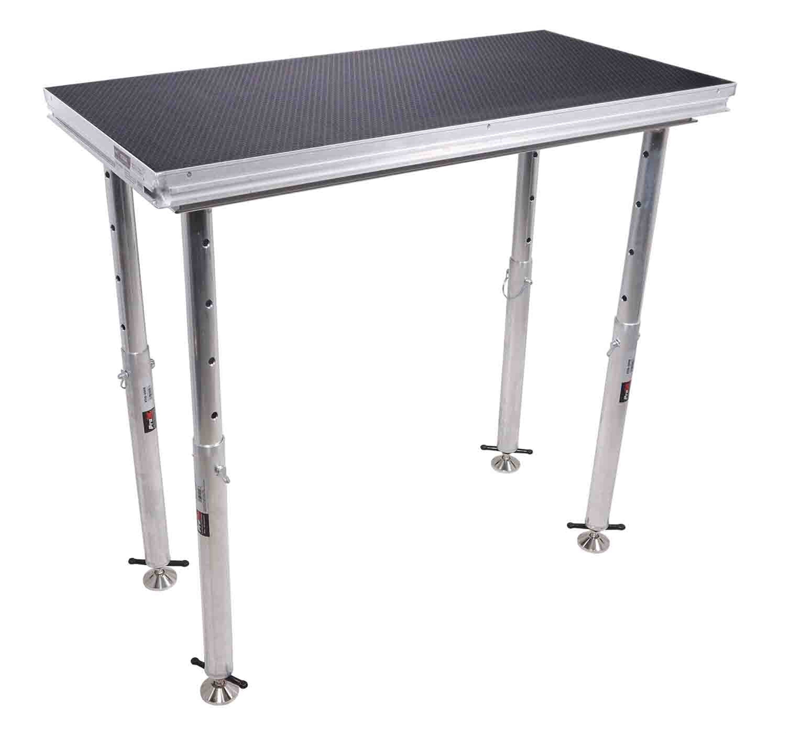 ProX XSQ-2X4MK2 StageQ MK2 2ft X 4ft Heavy Duty Platform with 28 to 48 Inch Height Legs