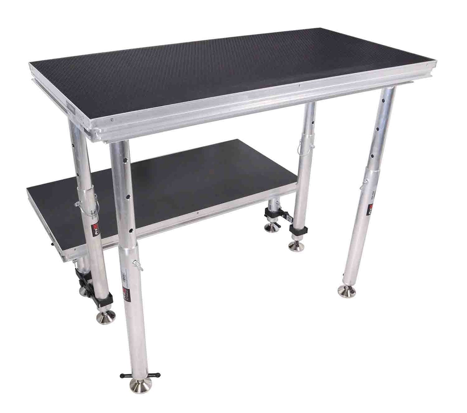 ProX XSQ-2X4MK2 StageQ MK2 2ft X 4ft Heavy Duty Platform with 28 to 48 Inch Height Legs