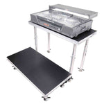 ProX XSQ-2X4MK2 StageQ MK2 2ft X 4ft Heavy Duty Platform with 28 to 48 Inch Height Legs