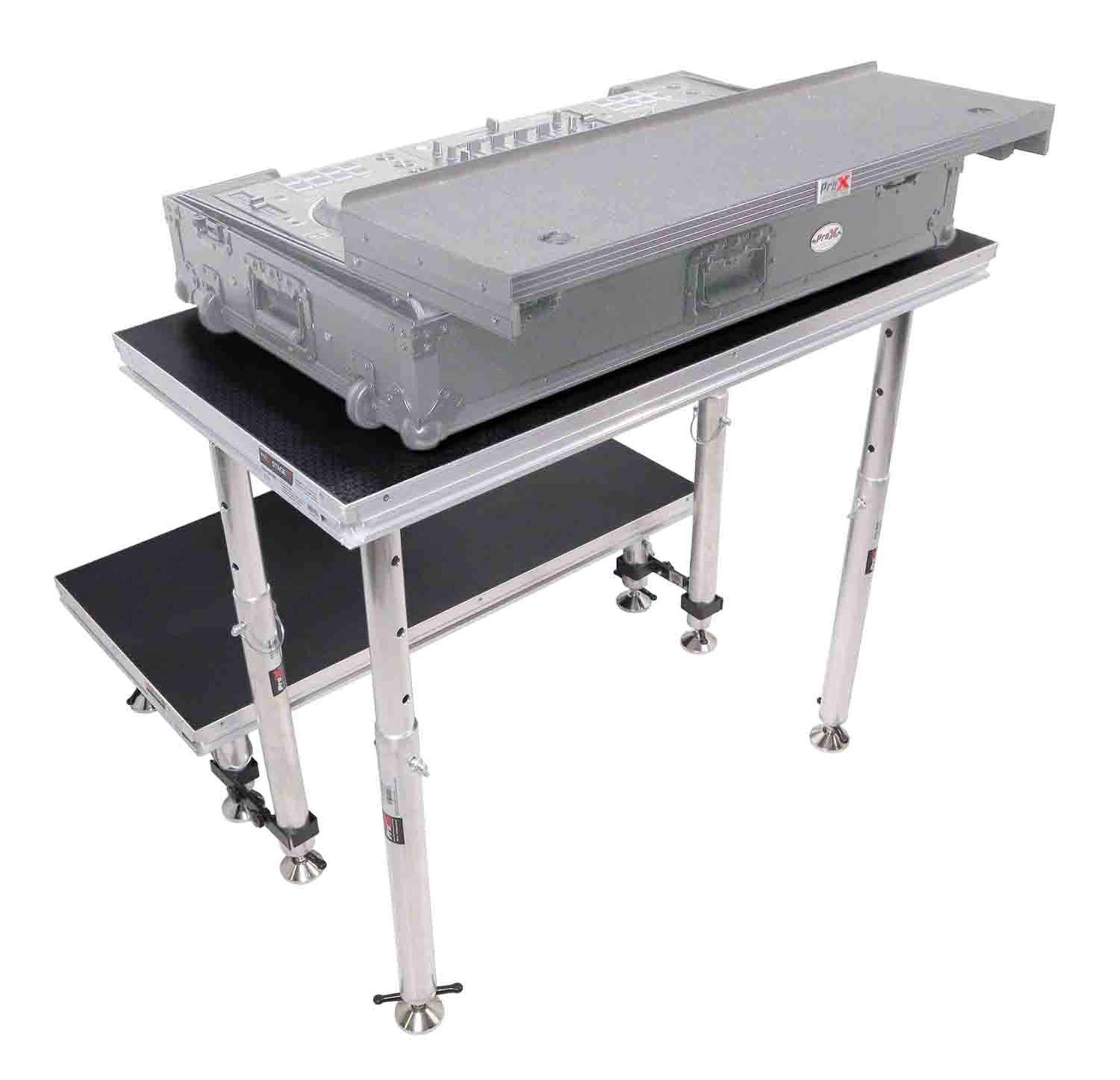 ProX XSQ-2X4MK2 StageQ MK2 2ft X 4ft Heavy Duty Platform with 28 to 48 Inch Height Legs