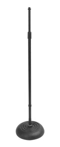 On Stage MS7201 Quarter-Turn Thread less Round Base Microphone Stand by OnStage