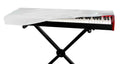 On-Stage KDA7088W 88-Key Keyboard Dust Cover - White by On-Stage