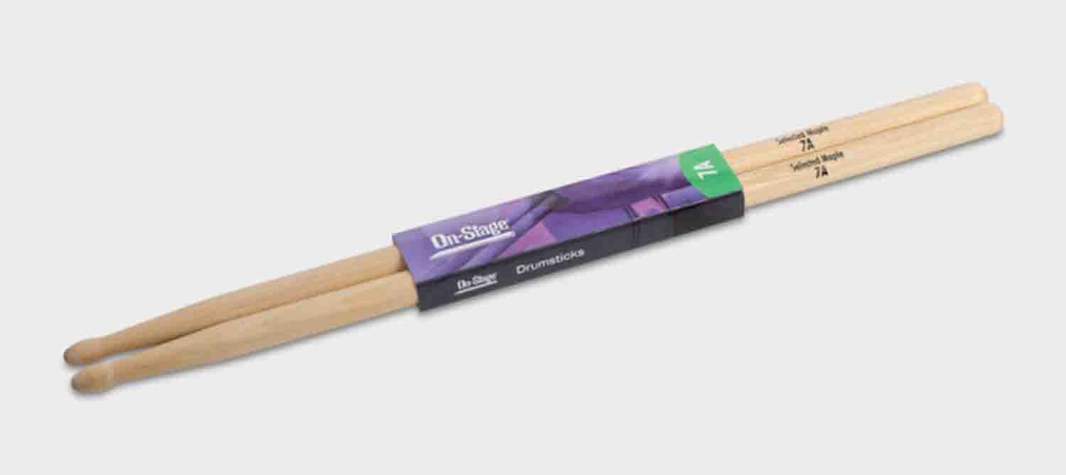 Onstage MW7A Maple Drum Sticks by OnStage
