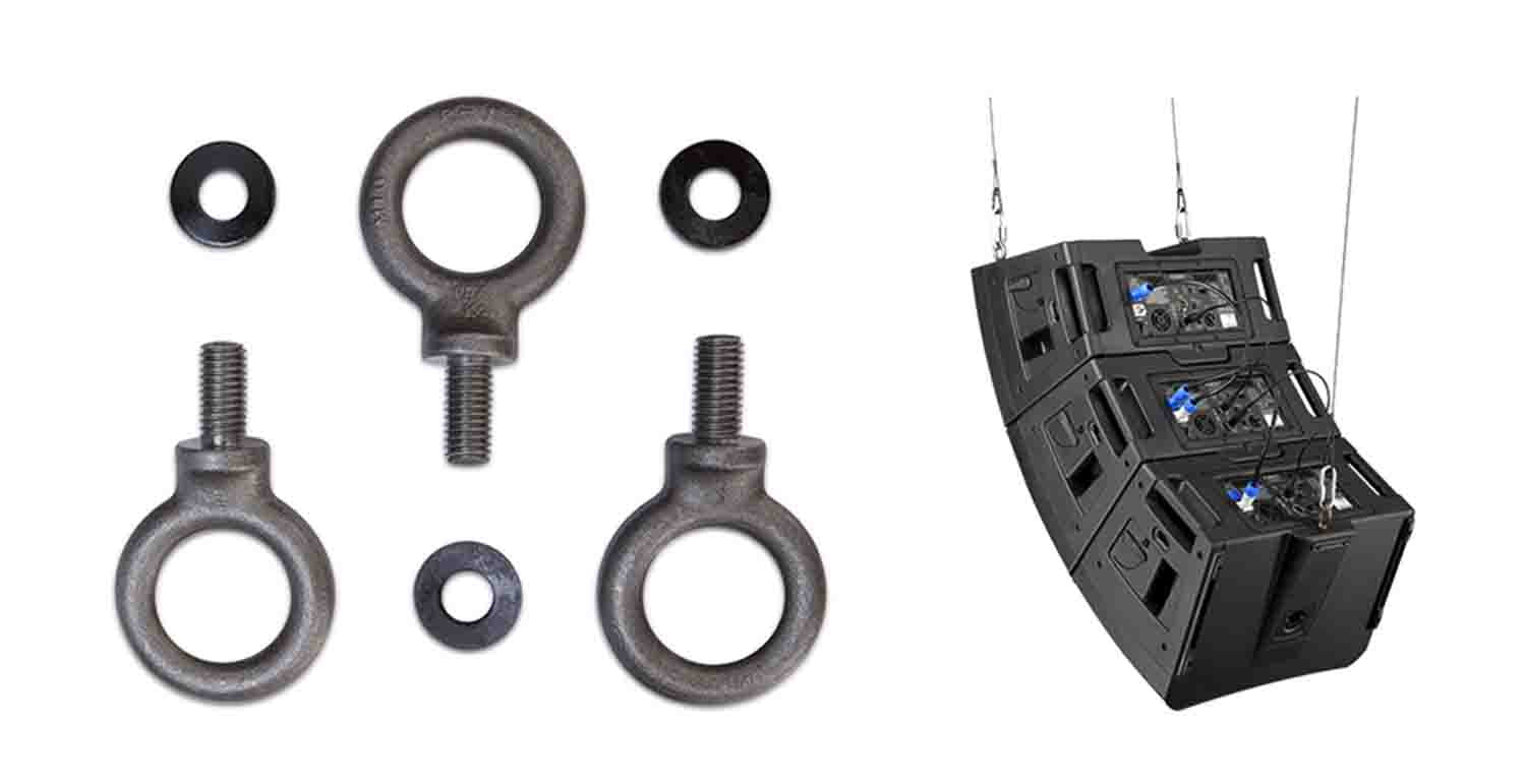 QSC M10 KIT-C Forged-Shoulder Steel Eyebolt by QSC