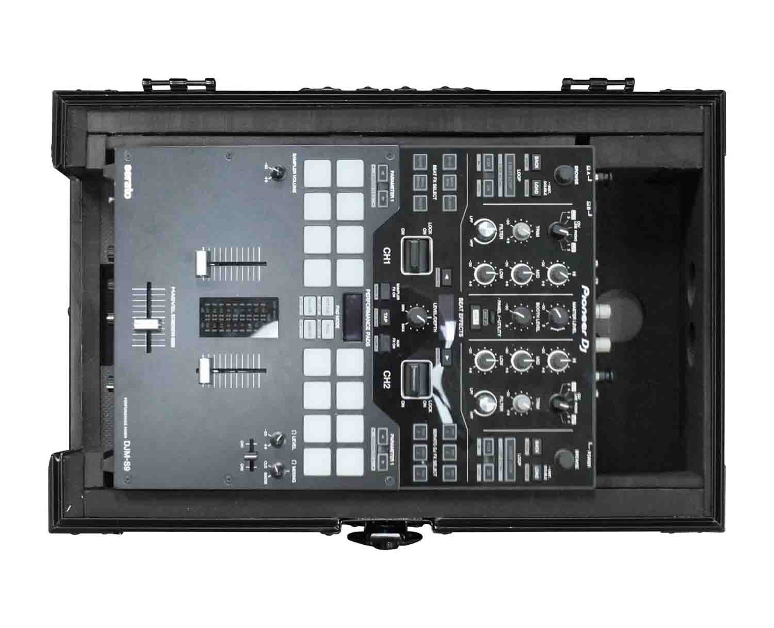 Odyssey FZ10MIXXDBL, Universal Black 10″ Format DJ Mixer Flight Case by Odyssey